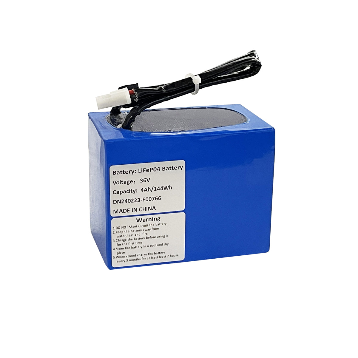 36V 4Ah LiFePO4 Electric Wheelchair Battery