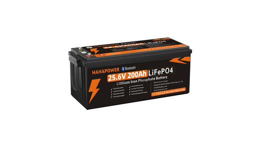 24V 200Ah 200A LiFePO4 Bluetooth Battery